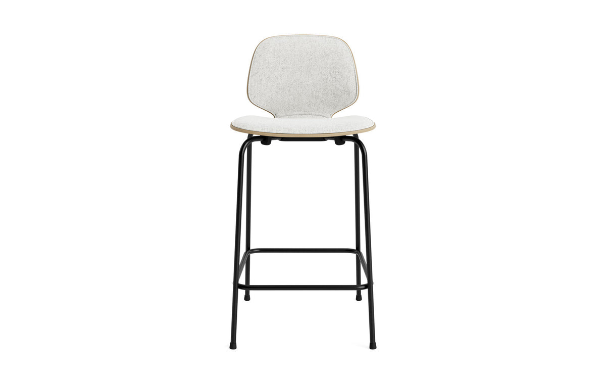 My Chair Barstuhl 65 cm Frontpolster Stahl in Hallingdal 110 präsentiert im Onlineshop von KAQTU Design AG. Barstuhl ist von Normann Copenhagen