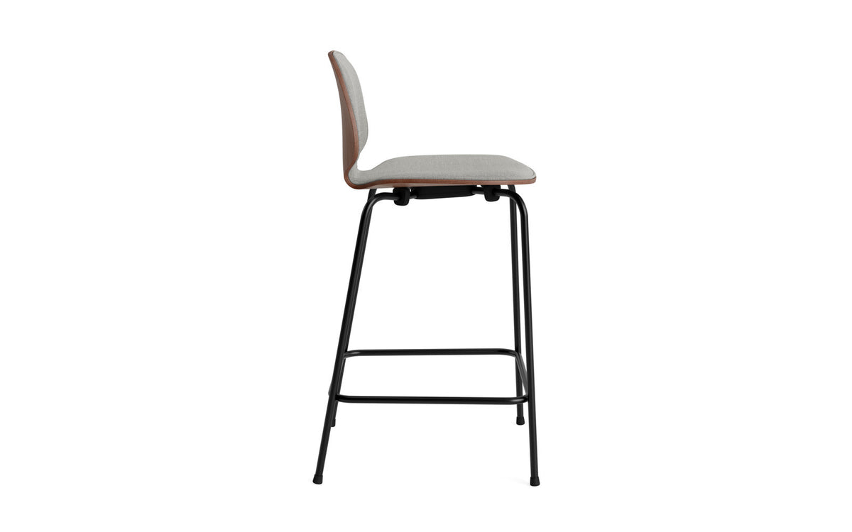 My Chair Barstuhl 65 cm Frontpolster Stahl in Remix 133 präsentiert im Onlineshop von KAQTU Design AG. Barstuhl ist von Normann Copenhagen
