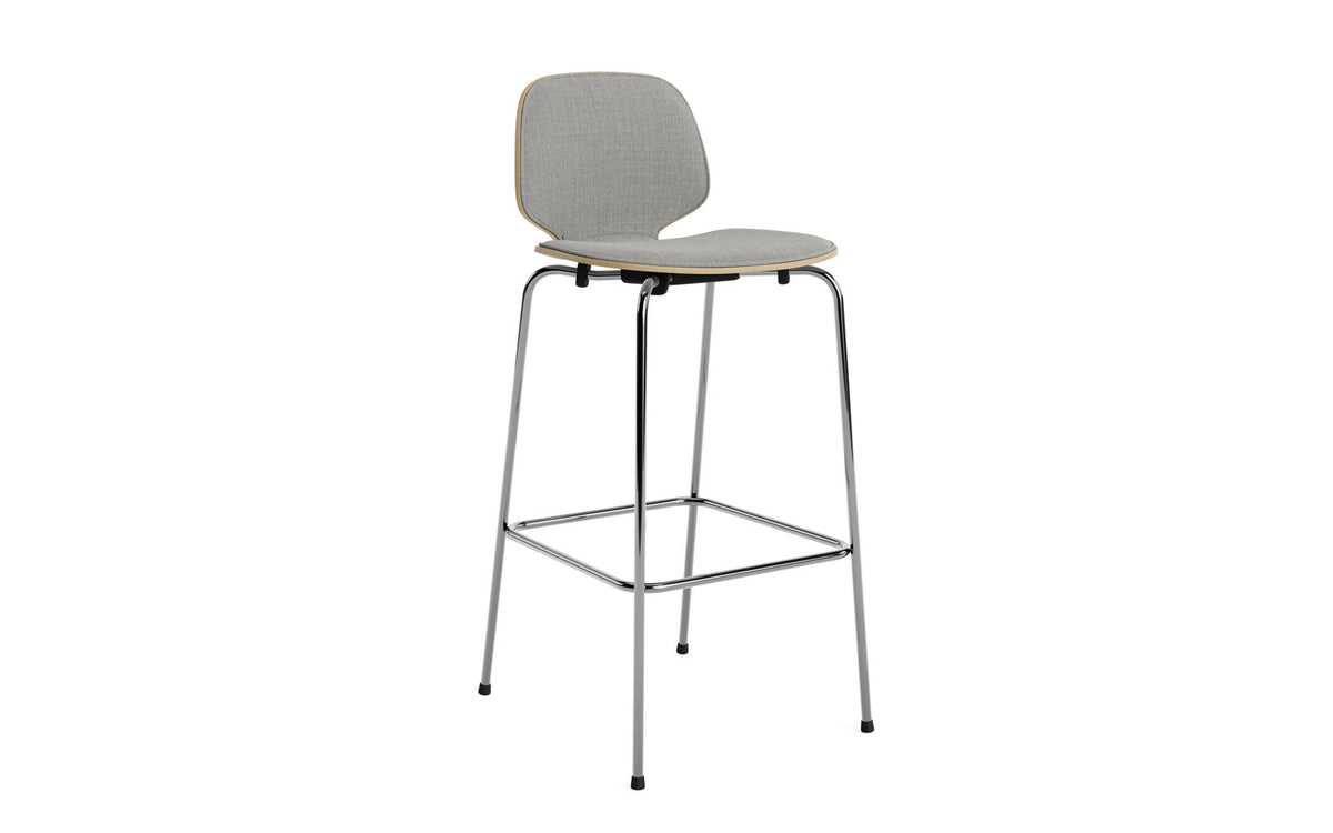 My Chair Barhocker 75 cm Frontpolster in Remix 133 präsentiert im Onlineshop von KAQTU Design AG. Barstuhl ist von Normann Copenhagen