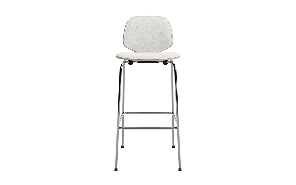 My Chair Barhocker 75 cm Frontpolster in Hallingdal 110 präsentiert im Onlineshop von KAQTU Design AG. Barstuhl ist von Normann Copenhagen