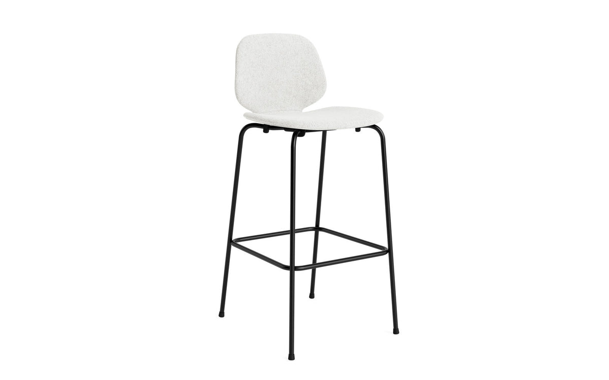 My Chair Barhocker 75 cm Frontpolster in Hallingdal 110 präsentiert im Onlineshop von KAQTU Design AG. Barstuhl ist von Normann Copenhagen