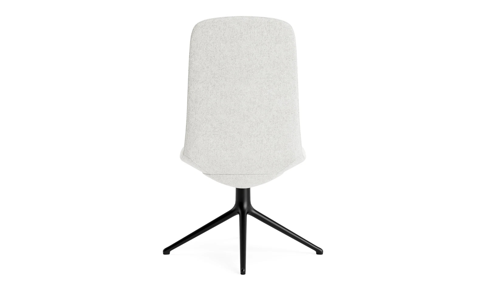 Entdecken Sie den Off Chair niedrig mit Drehgestell von Normann Copenhagen – ein stilvoller Bürostuhl, der Komfort und modernes Design vereint.