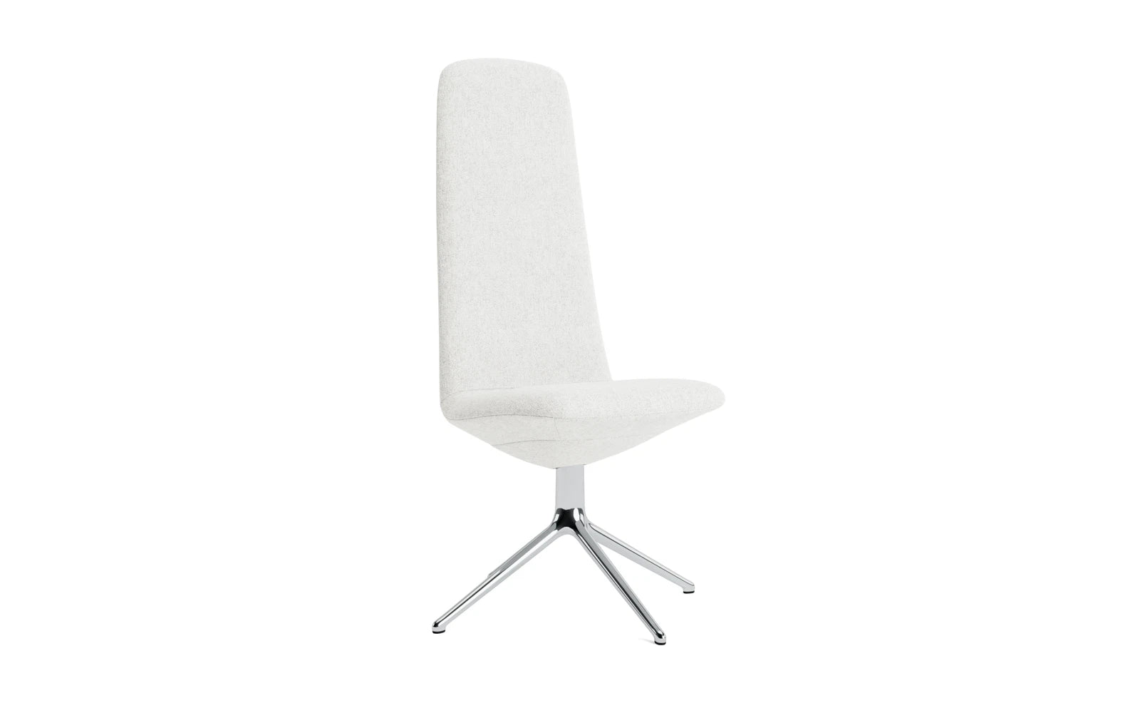 Off Chair hoch mit Drehgestell 4B aluminium Hallingdal in Hallingdal 110 präsentiert im Onlineshop von KAQTU Design AG. Bürostuhl ist von Normann Copenhagen