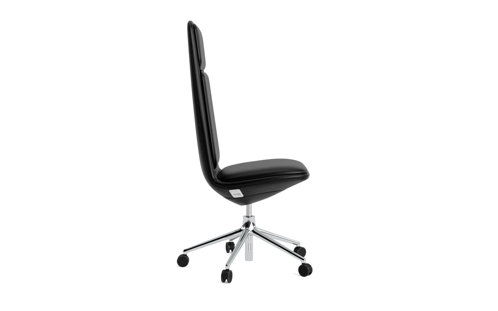 Erleben Sie den Off Chair hoch 5W von Normann Copenhagen – ein eleganter Bürostuhl mit Gaslift, der Komfort und minimalistisches Design vereint.