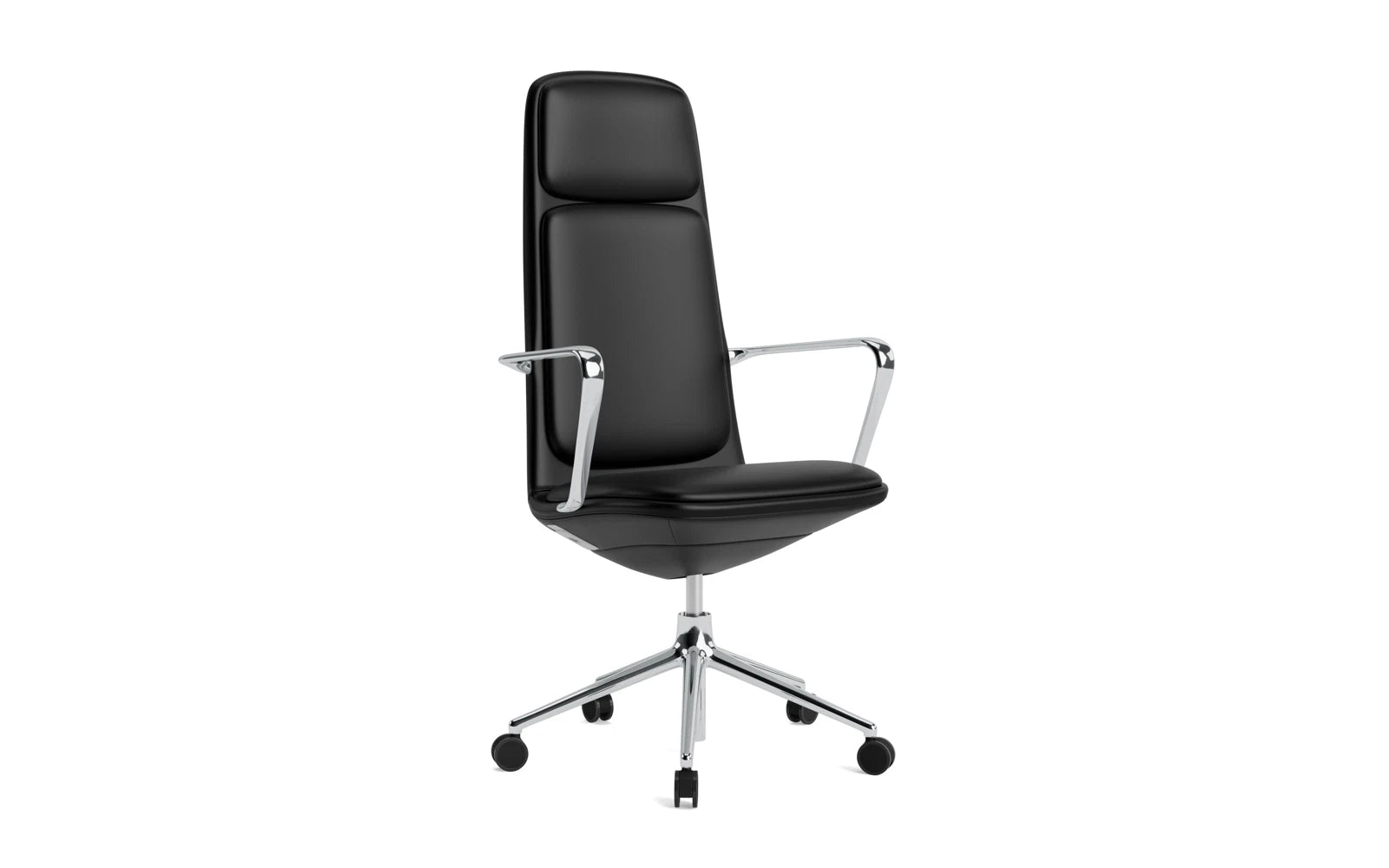 Off Armchair hoch 5W gaslift aluminium mit kissen Ultra in Ultra 41599 präsentiert im Onlineshop von KAQTU Design AG. Bürostuhl ist von Normann Copenhagen