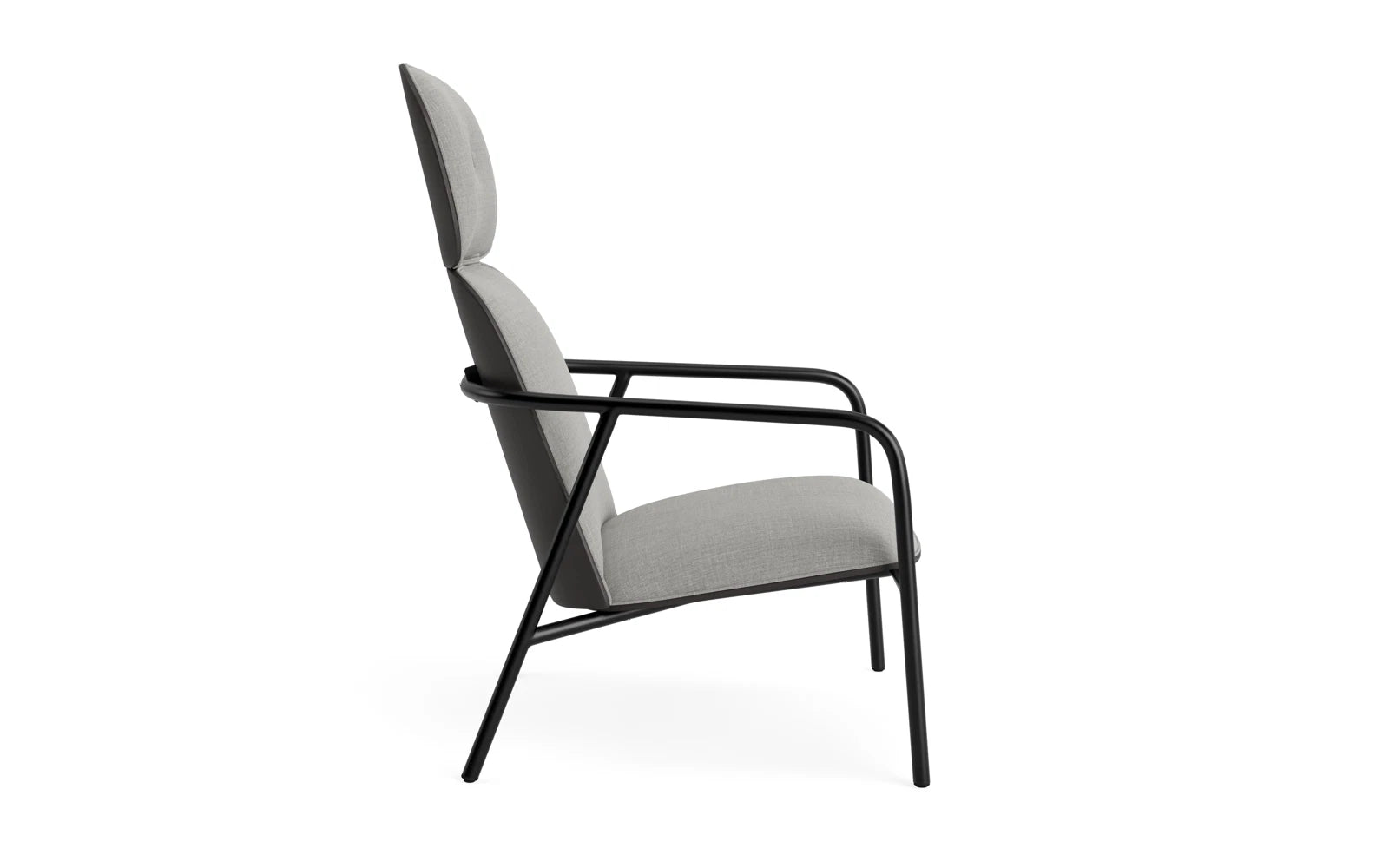 Stilvoller Pad Loungestuhl aus schwarzer Eiche von Normann Copenhagen.