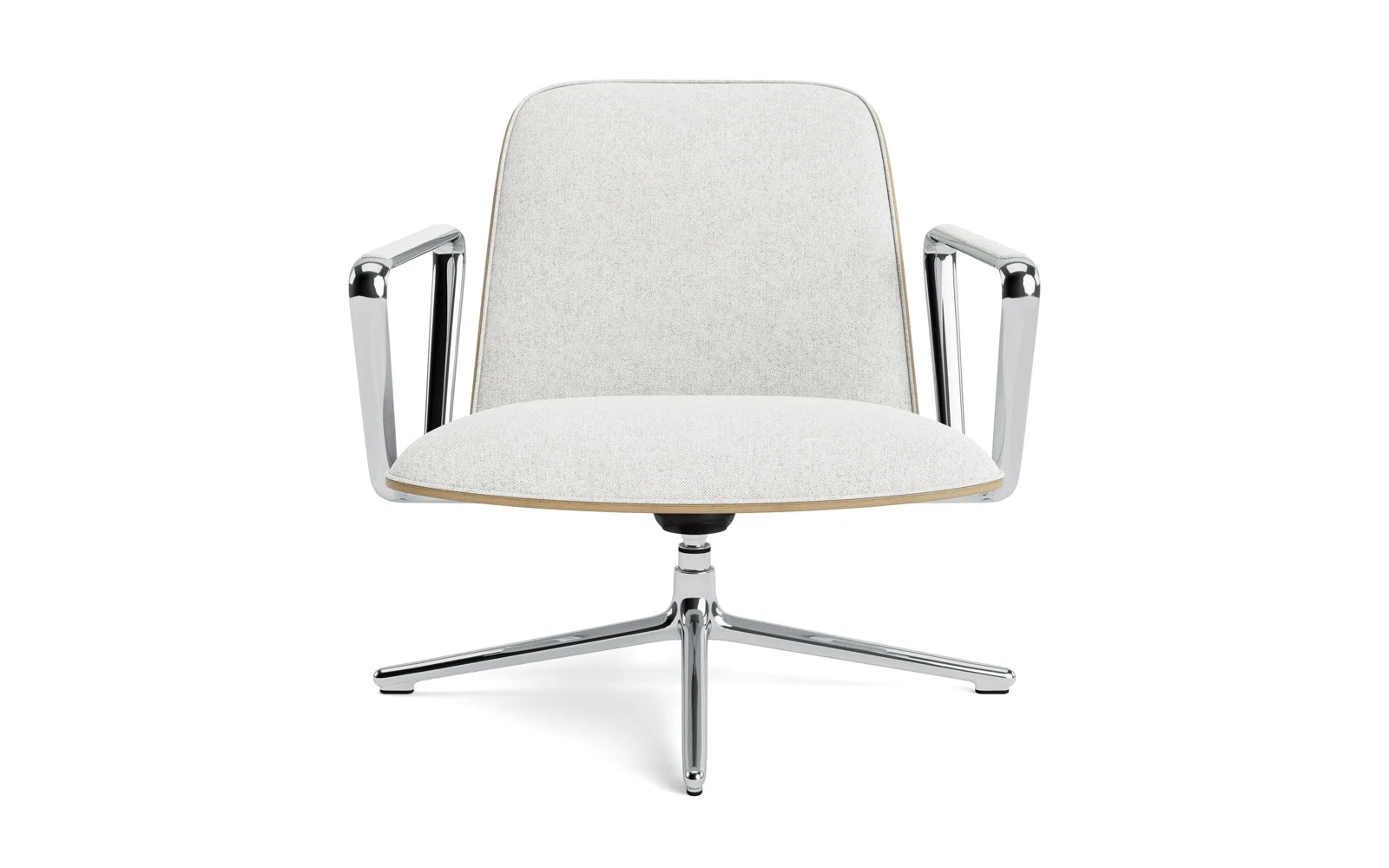 Entdecken Sie den eleganten Pad Lounge-Sessel von Normann Copenhagen – ein stilvolles Möbelstück mit Drehgestell, Kippfunktion und hochwertiger Verarbeitung.