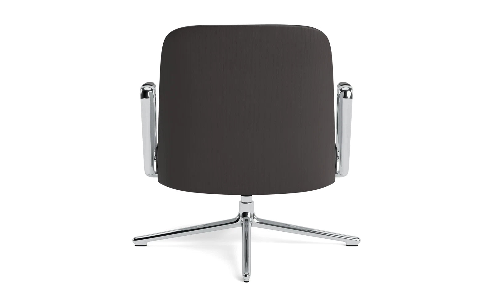 Entdecken Sie den eleganten Pad Lounge-Sessel niedrig von Normann Copenhagen. Mit Drehgestell und Kippfunktion vereint er Komfort und modernes Design.