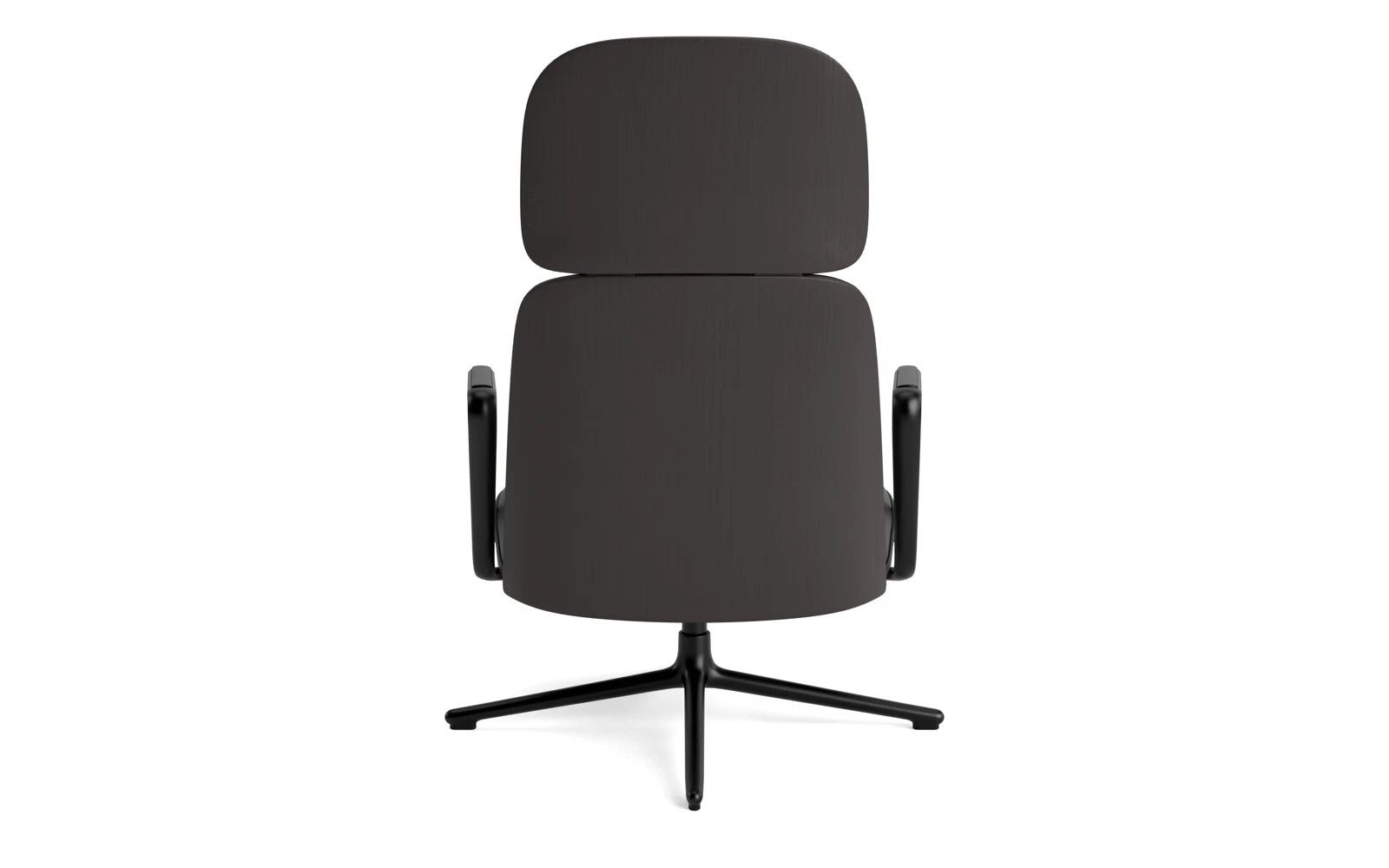 Entdecken Sie den eleganten Pad Lounge-Sessel hoch von Normann Copenhagen. Mit Drehgestell und Kippfunktion vereint er Komfort und modernes Design.