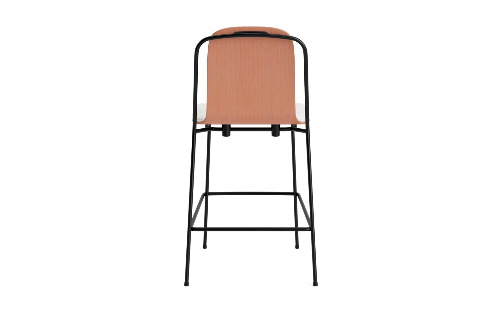 Entdecken Sie den eleganten Studio Barstuhl 65 cm von Normann Copenhagen. Mit robustem Stahlrahmen und stilvollem Hallingdal-Polster vereint er Komfort und modernes Design.