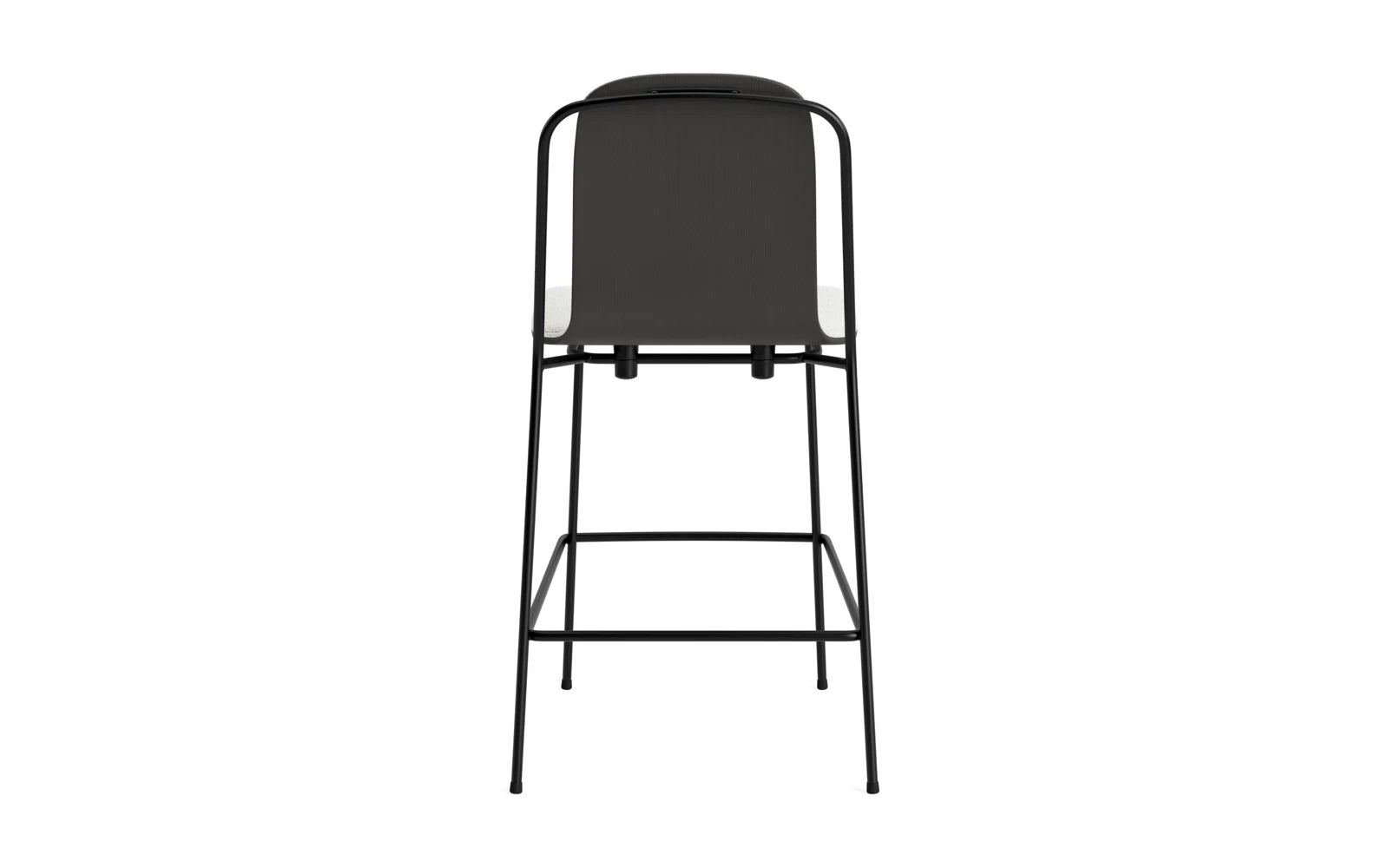 Entdecken Sie den eleganten Studio Barstuhl 65 cm von Normann Copenhagen – ein zeitloses Design aus robustem Stahl und hochwertigem Hallingdal-Stoff, ideal für jeden Raum.
