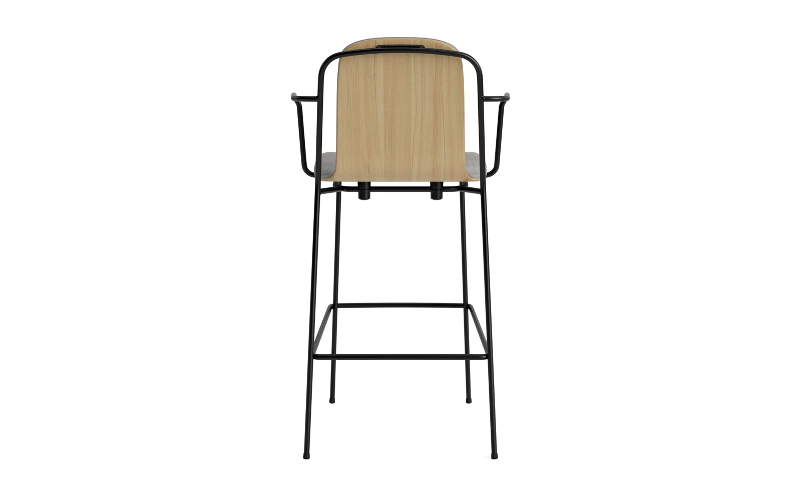 Entdecken Sie den eleganten Studio Barstuhl mit Armlehne 75 cm von Normann Copenhagen. Stilvolles Design trifft auf hochwertige Materialien für jeden Raum.