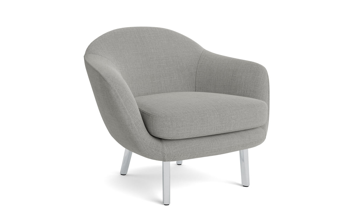 Sum Sessel Aluminium Main Line Flax in Remix 133 präsentiert im Onlineshop von KAQTU Design AG. Sessel ist von Normann Copenhagen