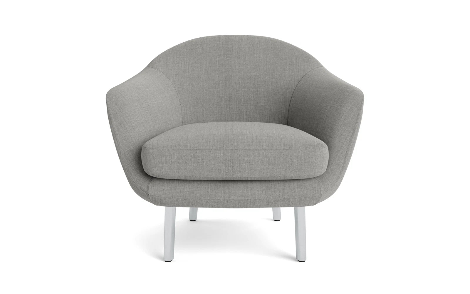 Erleben Sie den Sum Sessel von Normann Copenhagen – ein elegantes Möbelstück aus Aluminium und Flax, das Komfort und Stil vereint.