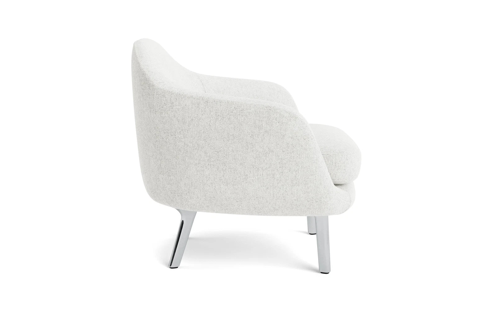 Erleben Sie den Sum Sessel Aluminum von Normann Copenhagen – ein harmonisches Zusammenspiel aus zeitloser Eleganz und vielseitigem Komfort.