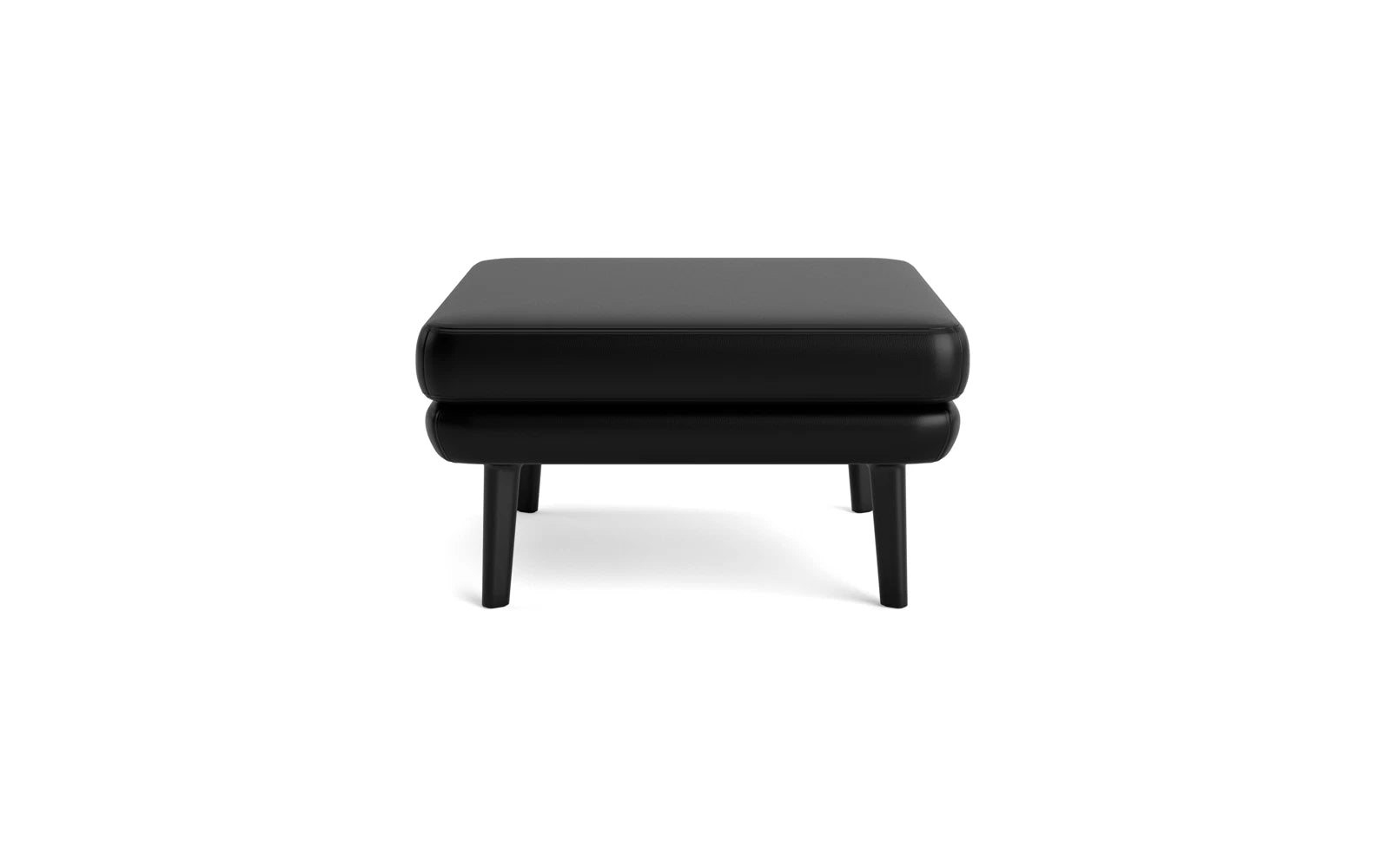 Erleben Sie den stilvollen Sum Pouf Klein in Schwarz aus Aluminium von Normann Copenhagen – ein elegantes, modulares Möbelstück für jeden Raum.