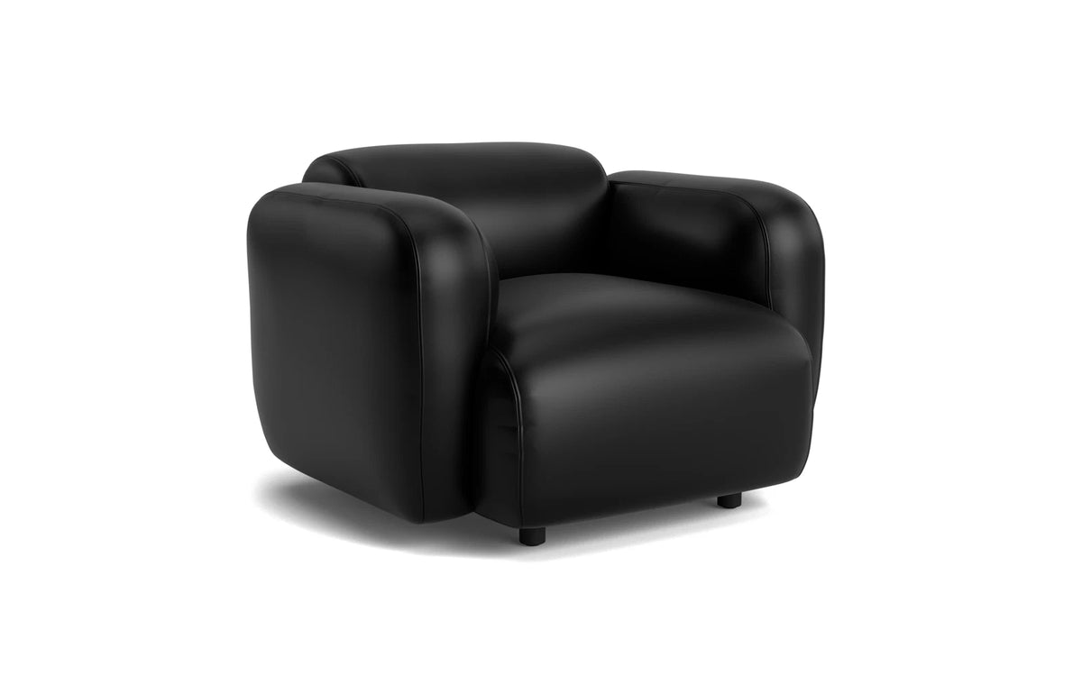 Swell Sessel in Ultra 41599 präsentiert im Onlineshop von KAQTU Design AG. Sessel mit Armlehnen ist von Normann Copenhagen
