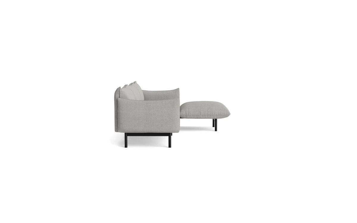 Ark modulares sofa 3-sitzer mitt Chaise Longue Remix in Remix 133 präsentiert im Onlineshop von KAQTU Design AG. L-Sofa rechts ist von Normann Copenhagen