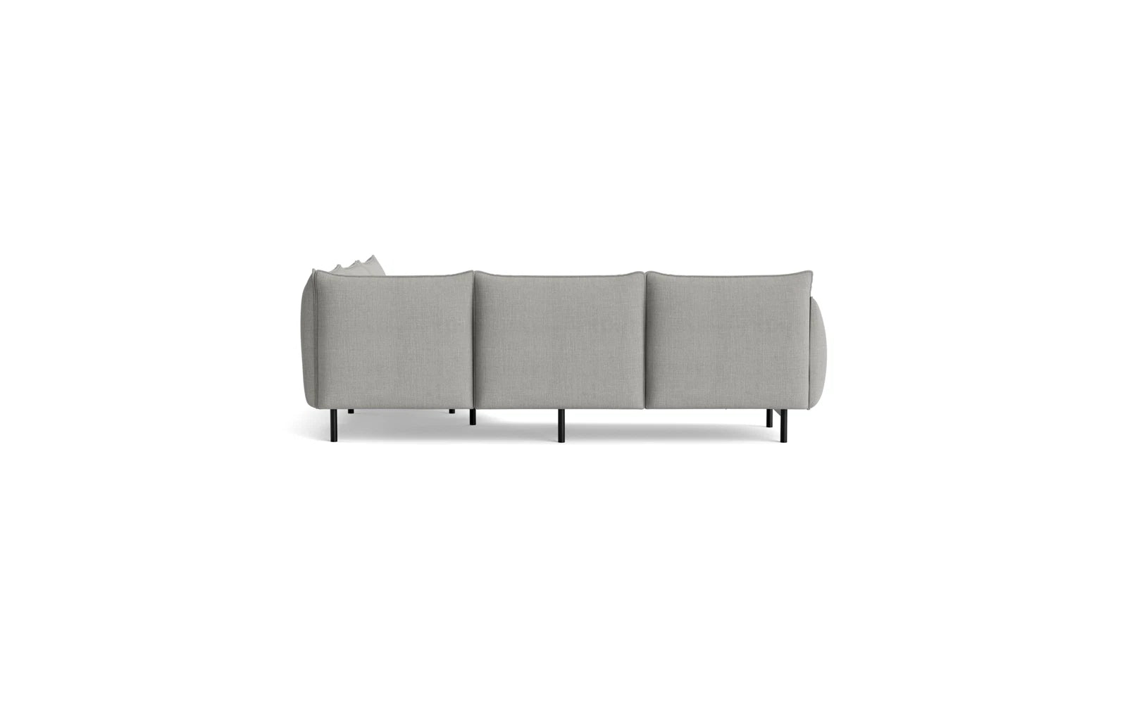 Erleben Sie das Ark modulares Sofa 4-Sitzer Remix von Normann Copenhagen – ein Meisterwerk aus sanften Kurven, luxuriösem Komfort und umweltfreundlichen Materialien.