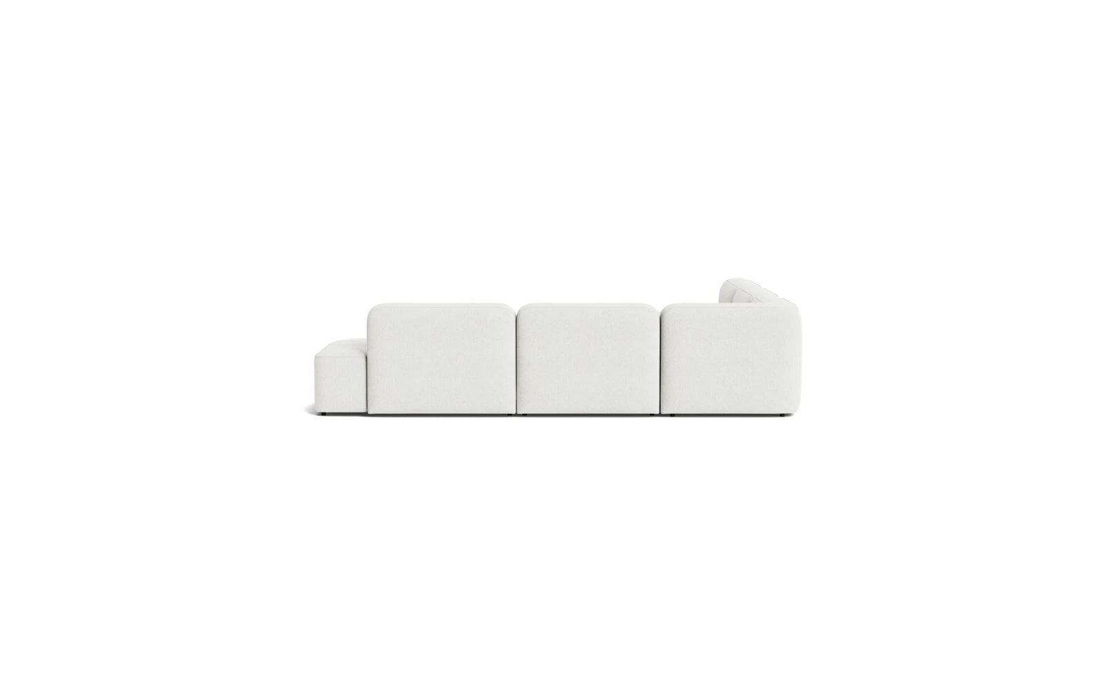 Entdecken Sie das Rope Sofa 4-Sitzer Ecke Hallingdal von Normann Copenhagen – ein elegantes, modulares Sofa, das Komfort und Stil in Ihr Zuhause bringt.