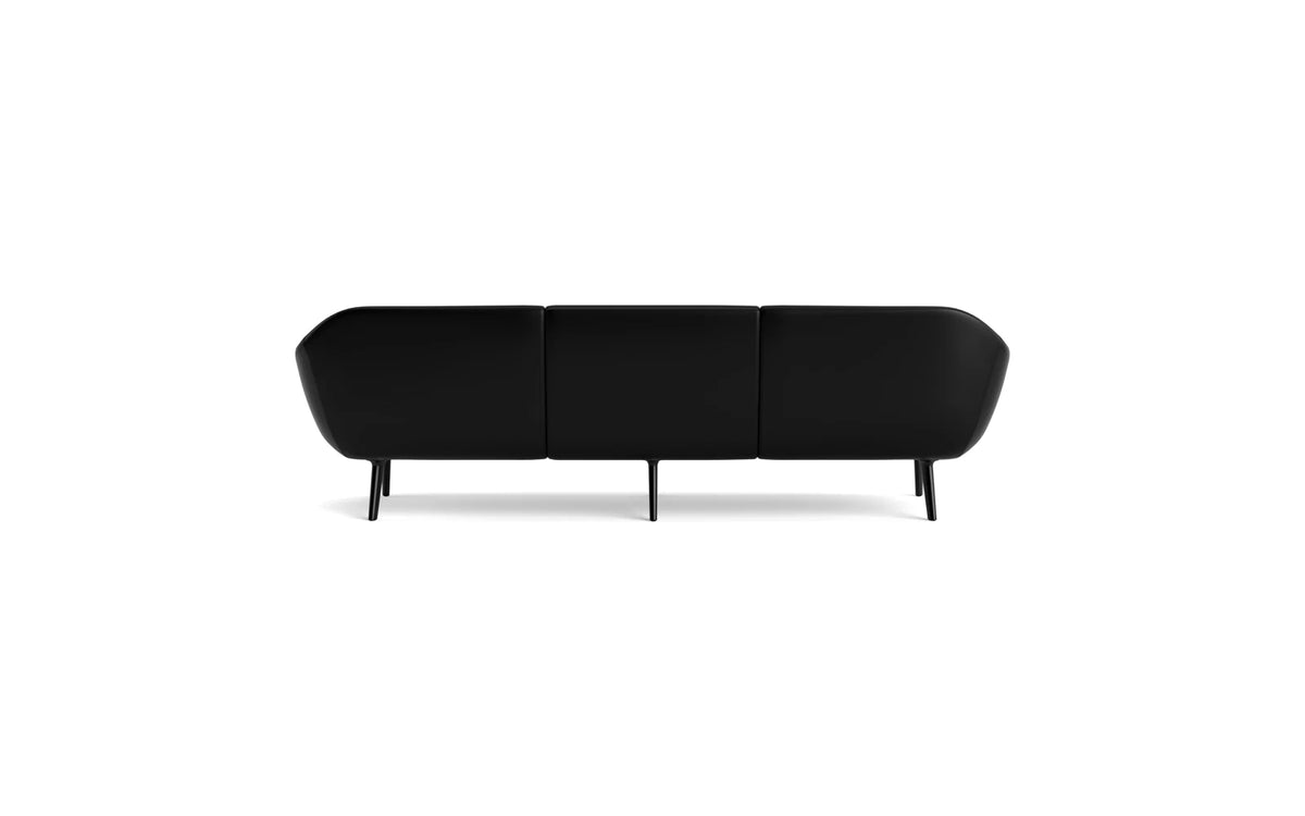 Sum modulares Sofa 3-Sitzer , schwarzes Aluminium in Ultra 41599 präsentiert im Onlineshop von KAQTU Design AG. 3er Sofa ist von Normann Copenhagen