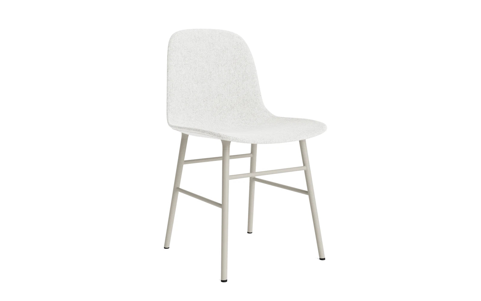 Form Stuhl gepolstert Hellgrau Stahl Hallingdal in Hallingdal 110 präsentiert im Onlineshop von KAQTU Design AG. Stuhl ist von Normann Copenhagen