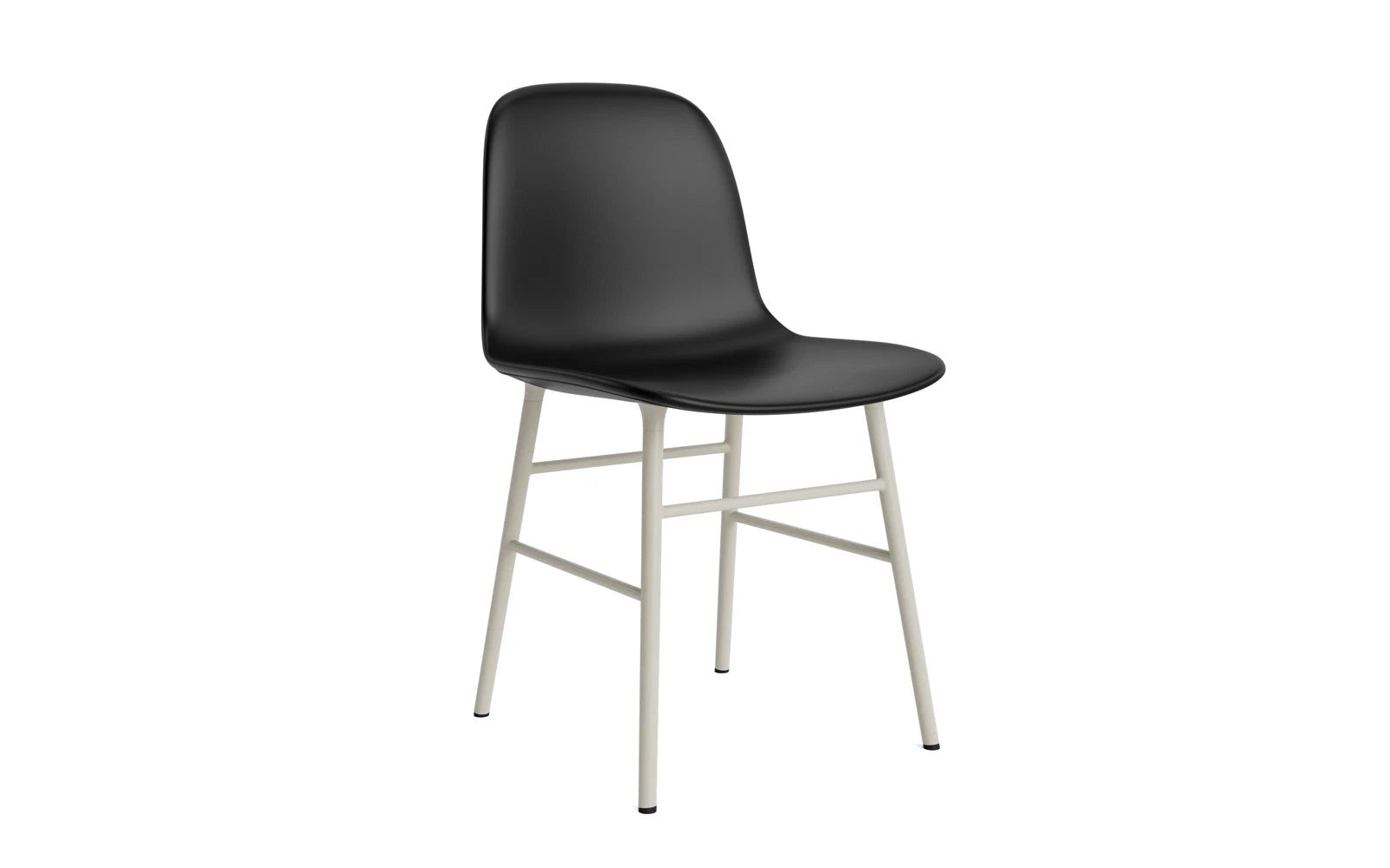 Form Stuhl gepolstert Hellgrau Stahl Ultra in Ultra 41599 präsentiert im Onlineshop von KAQTU Design AG. Stuhl ist von Normann Copenhagen