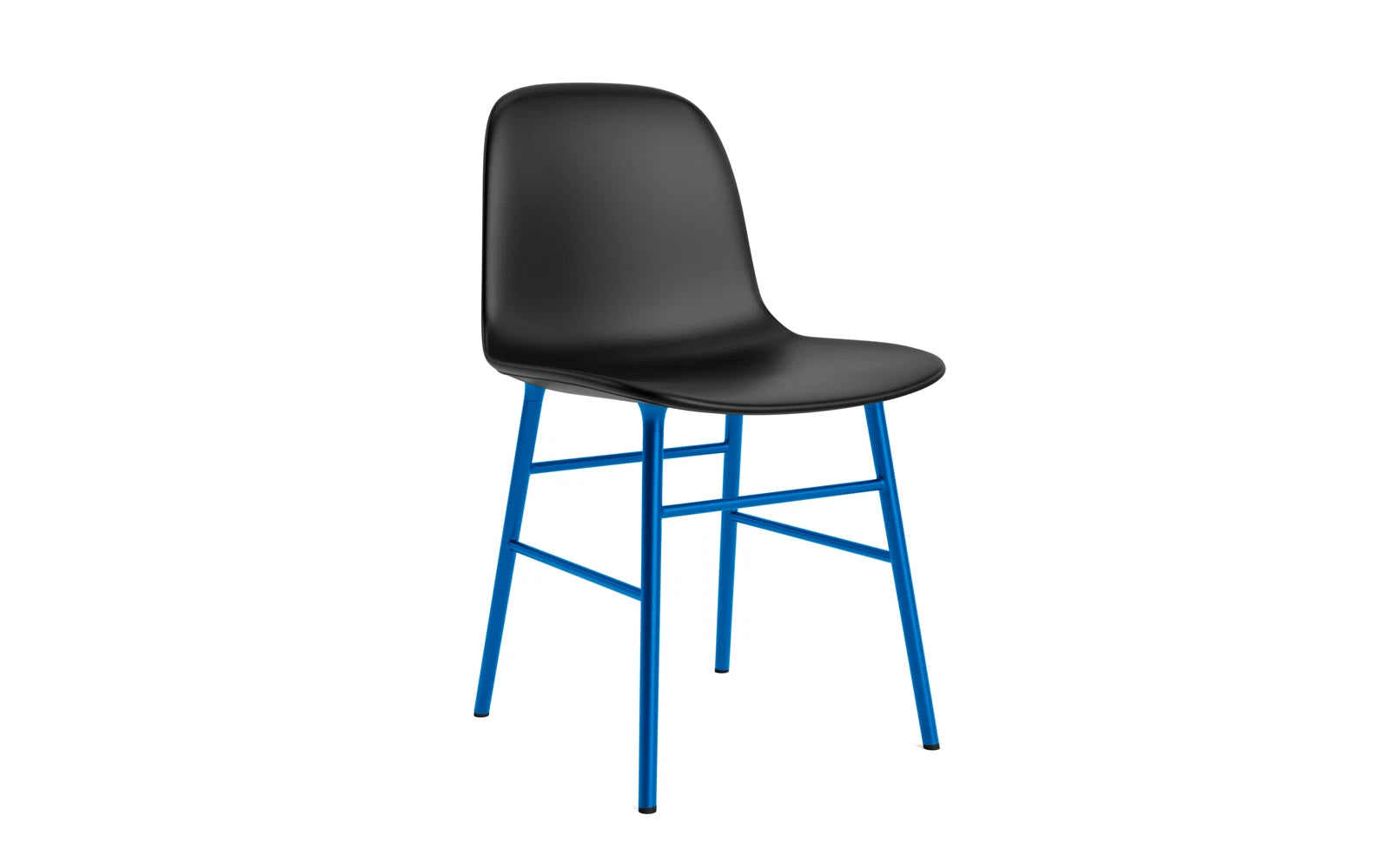 Form Stuhl gepolstert Leuchtendes Blau Stahl Ultra in Ultra 41599 präsentiert im Onlineshop von KAQTU Design AG. Stuhl ist von Normann Copenhagen