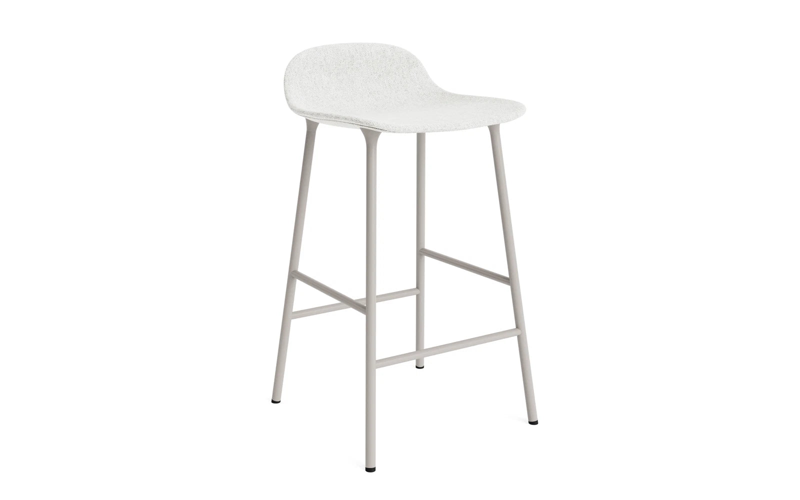 Form Barstuhl 65 cm gepolstert Warmes grau Stahl Hallingdal in Hallingdal 110 präsentiert im Onlineshop von KAQTU Design AG. Barstuhl ist von Normann Copenhagen