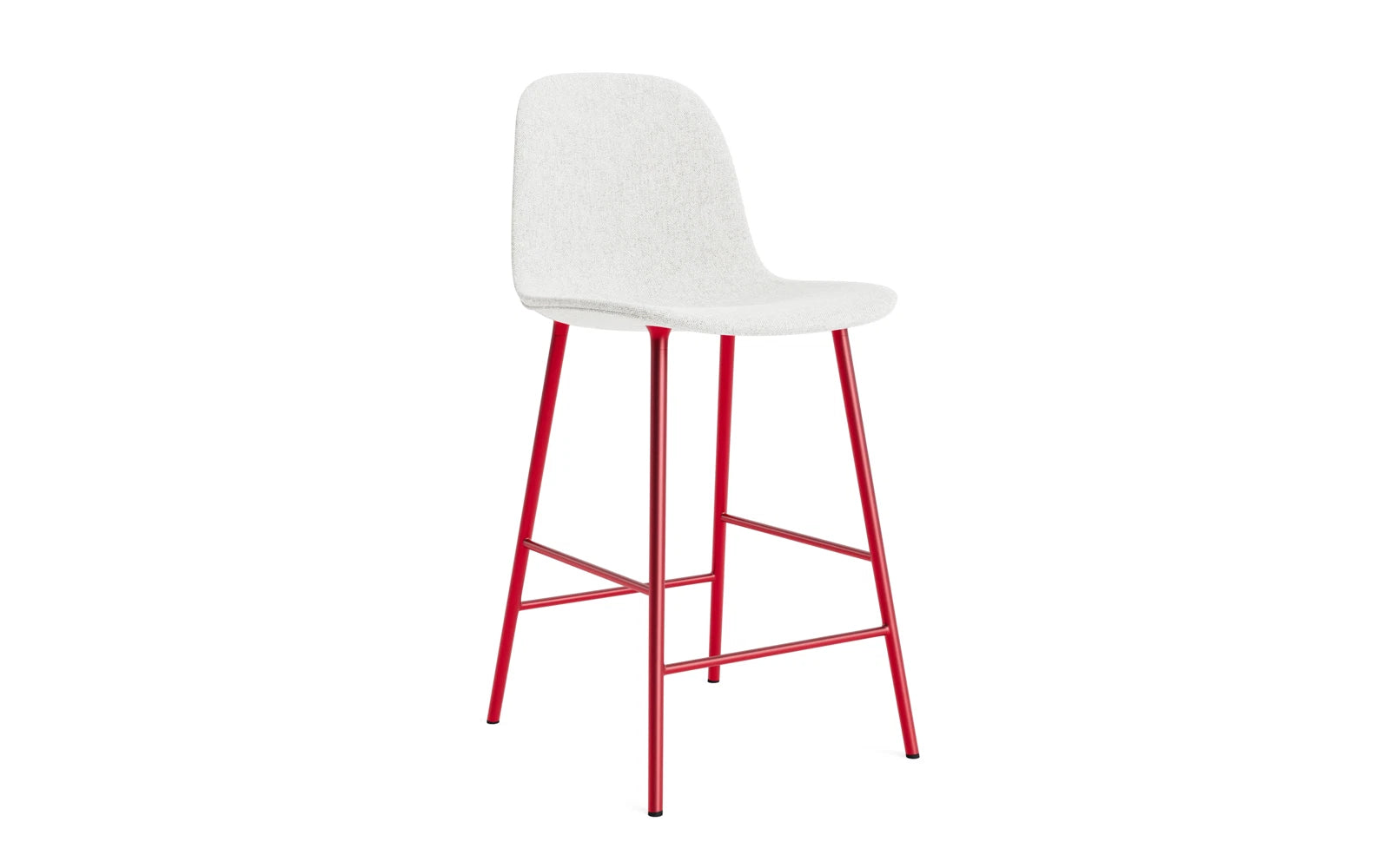 Form Barstuhl 65 cm gepolstert Leuchtendes rot Stahl Hallingdal in Hallingdal 110 präsentiert im Onlineshop von KAQTU Design AG. Barstuhl ist von Normann Copenhagen