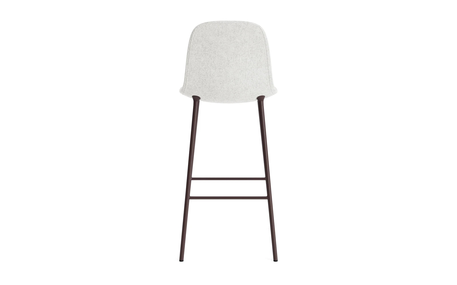 Erleben Sie den Form Barstuhl 75 cm in edlem Braun, gepolstert mit hochwertigem Hallingdal-Stoff von Normann Copenhagen – ein Design-Highlight für jeden Raum.