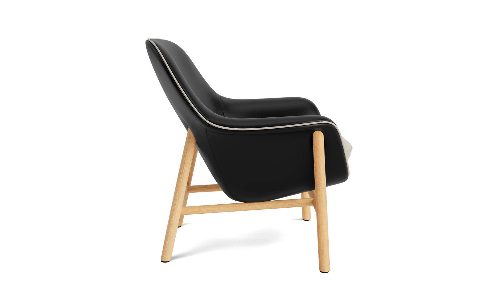 Der Drape Lounge Sessel von Normann Copenhagen bietet elegantes skandinavisches Design und außergewöhnlichen Komfort für entspannte Momente.