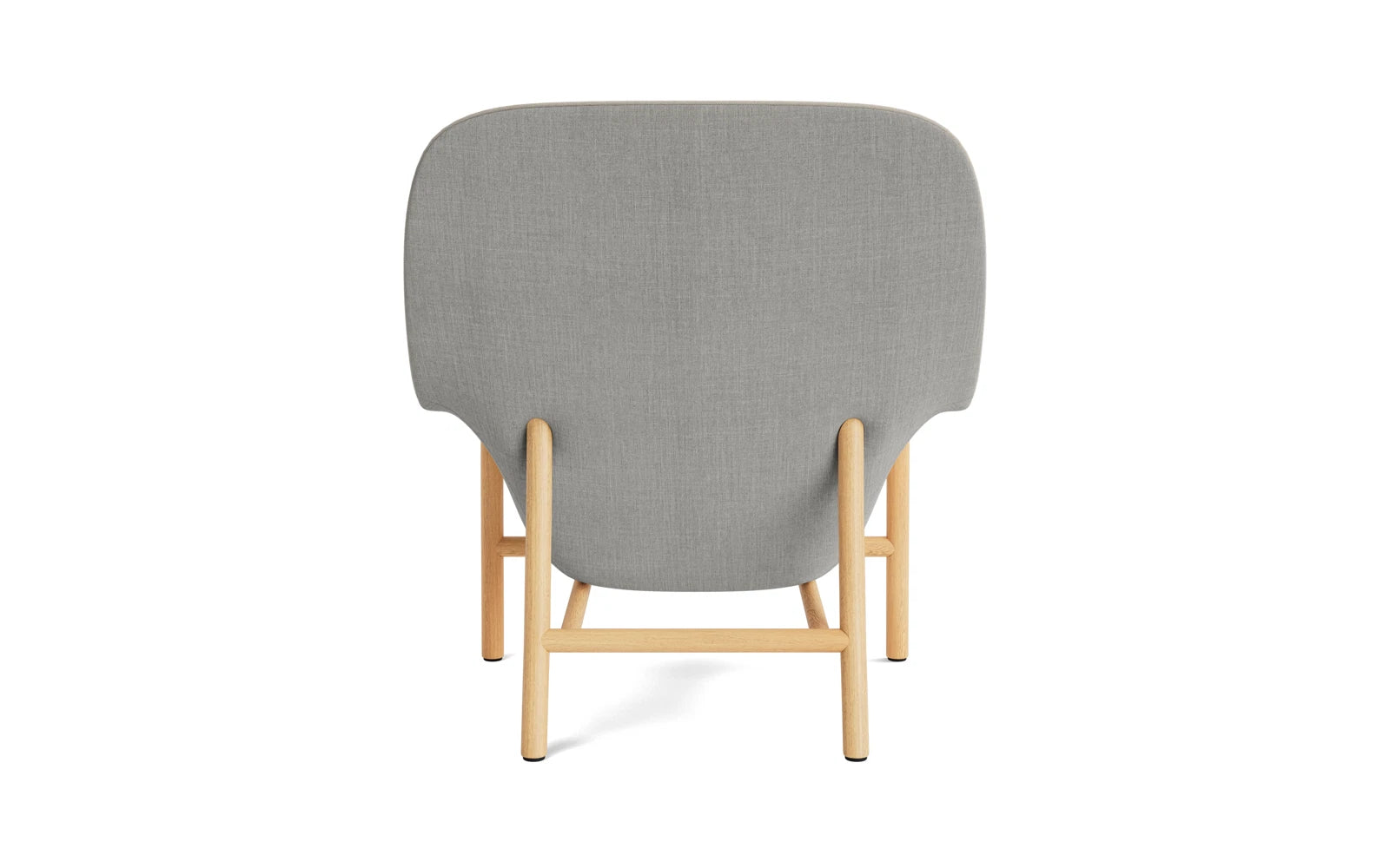 Erleben Sie den Drape Lounge-Sessel hoch Eiche Remix von Normann Copenhagen – ein elegantes Möbelstück, das modernes Design und individuellen Komfort perfekt kombiniert.