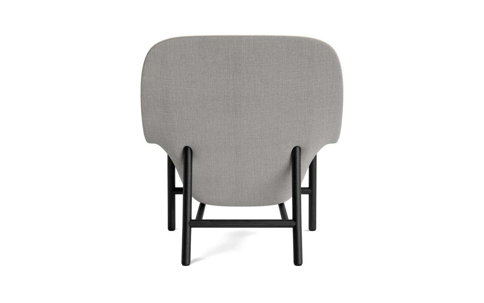 Erleben Sie den Drape Lounge-Sessel in hoch schwarzer Eiche von Normann Copenhagen – ein stilvolles Design, das höchsten Komfort und Anpassungsvielfalt bietet.