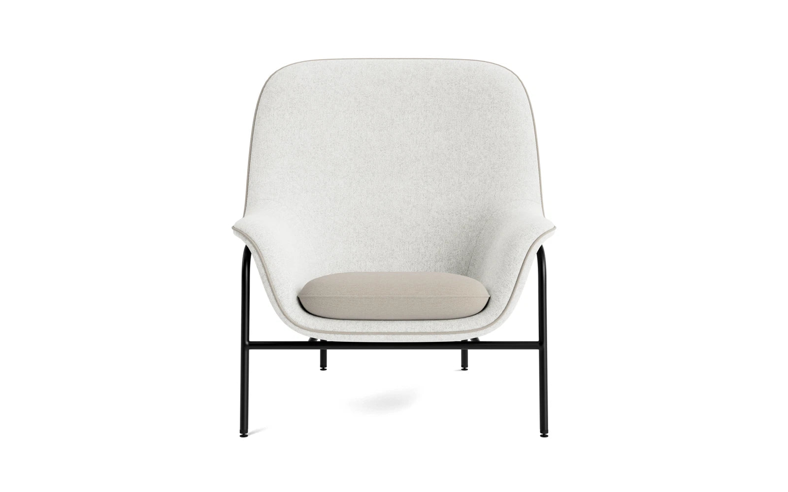 Erleben Sie den Drape Lounge-Sessel von Normann Copenhagen: Elegantes Design, optimaler Komfort und umweltfreundliche Materialien für stilvolle Entspannung.