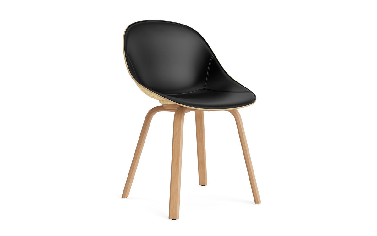 Mat Stuhl Frontpolster Hanffasern Buchenholz in Ultra 41599 präsentiert im Onlineshop von KAQTU Design AG. Stuhl ist von Normann Copenhagen