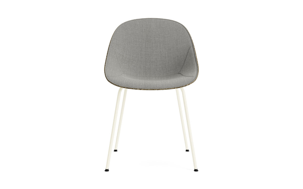 Mat Stuhl polster Seegras Creme stahl in Remix 133 präsentiert im Onlineshop von KAQTU Design AG. Stuhl ist von Normann Copenhagen