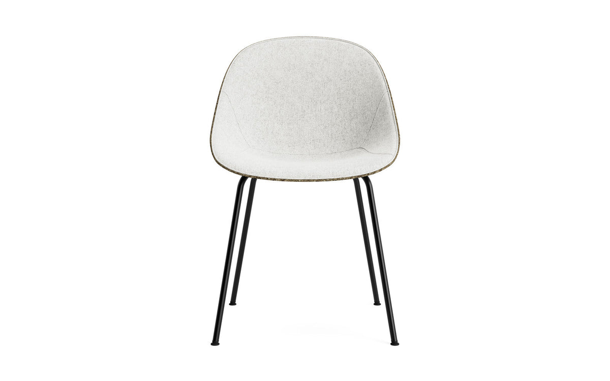 Mat Stuhl polster Seegras Schwartz stahl in Hallingdal 110 präsentiert im Onlineshop von KAQTU Design AG. Stuhl ist von Normann Copenhagen
