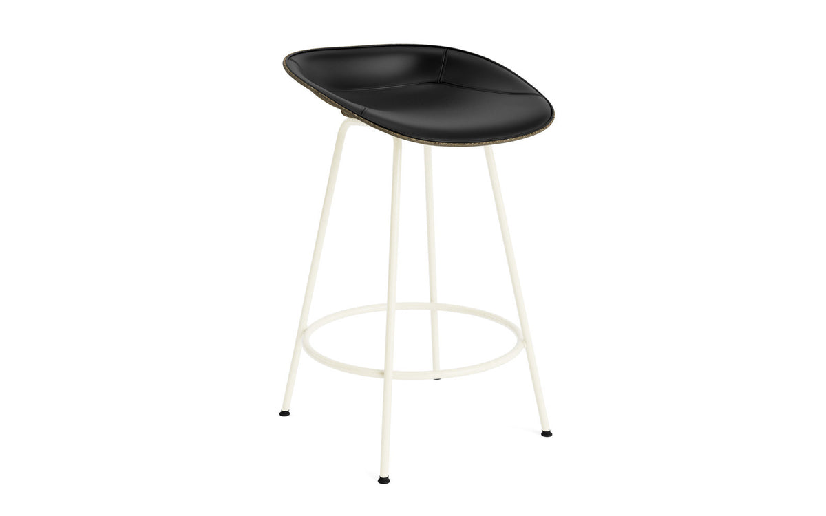 Mat Barstuhl 65 cm Frontpolster Seegras creme Stahl in Ultra 41599 präsentiert im Onlineshop von KAQTU Design AG. Barstuhl ist von Normann Copenhagen