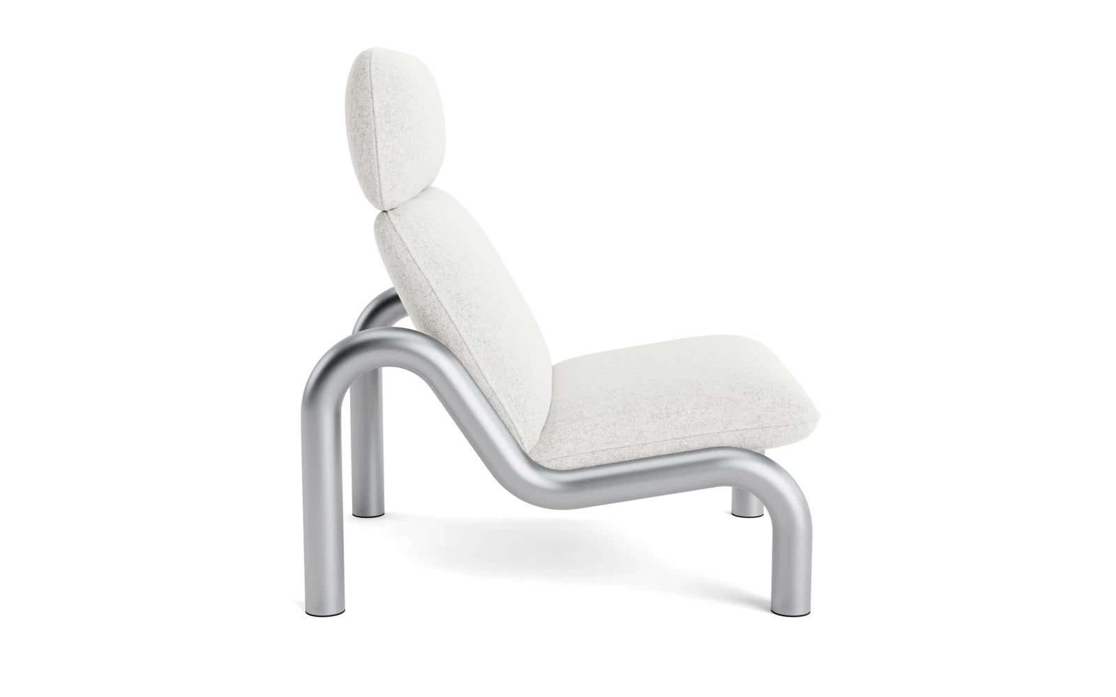 Erleben Sie den Tube Lounge-Sessel Hallingdal von Normann Copenhagen – ein stilvolles Möbelstück, das modernes Design mit individuellem Komfort vereint.