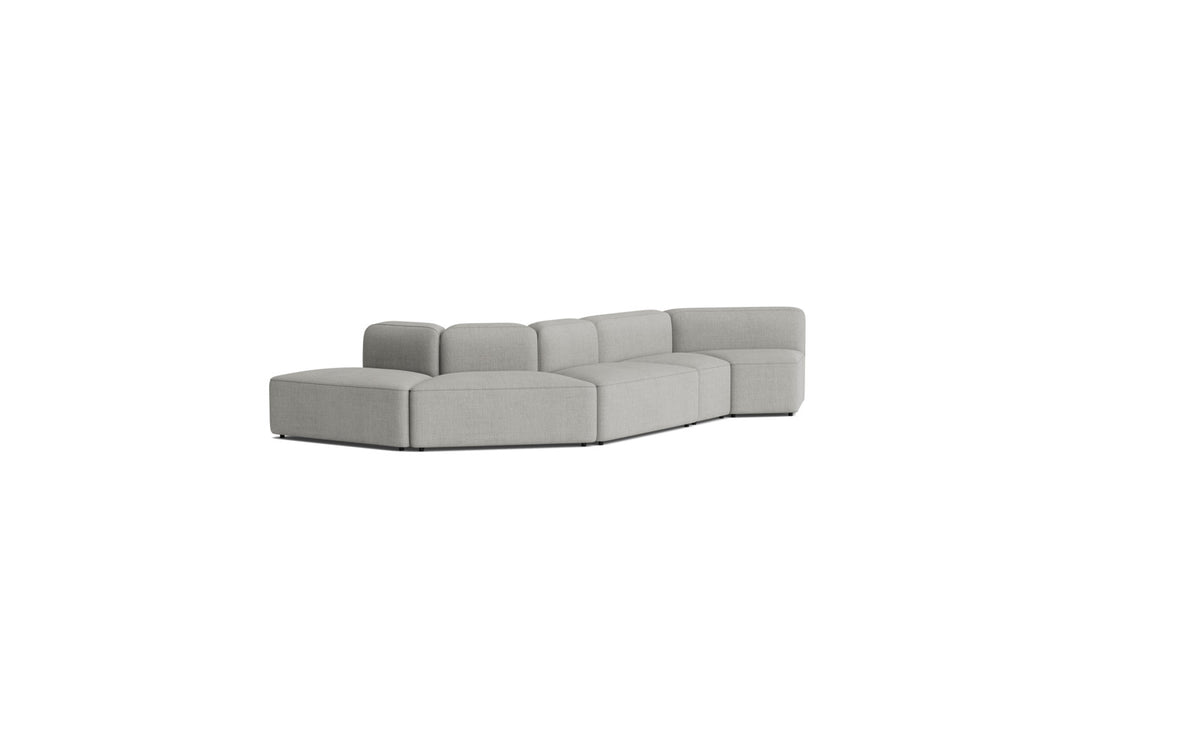 Rope modulares Sofa 5-Sitzer Curved in Remix präsentiert im Onlineshop von KAQTU Design AG. 5er Sofa ist von Normann Copenhagen