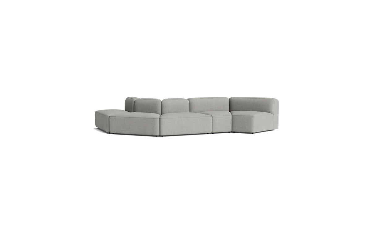 Rope modulares Sofa 5-Sitzer Curved in Remix präsentiert im Onlineshop von KAQTU Design AG. 5er Sofa ist von Normann Copenhagen
