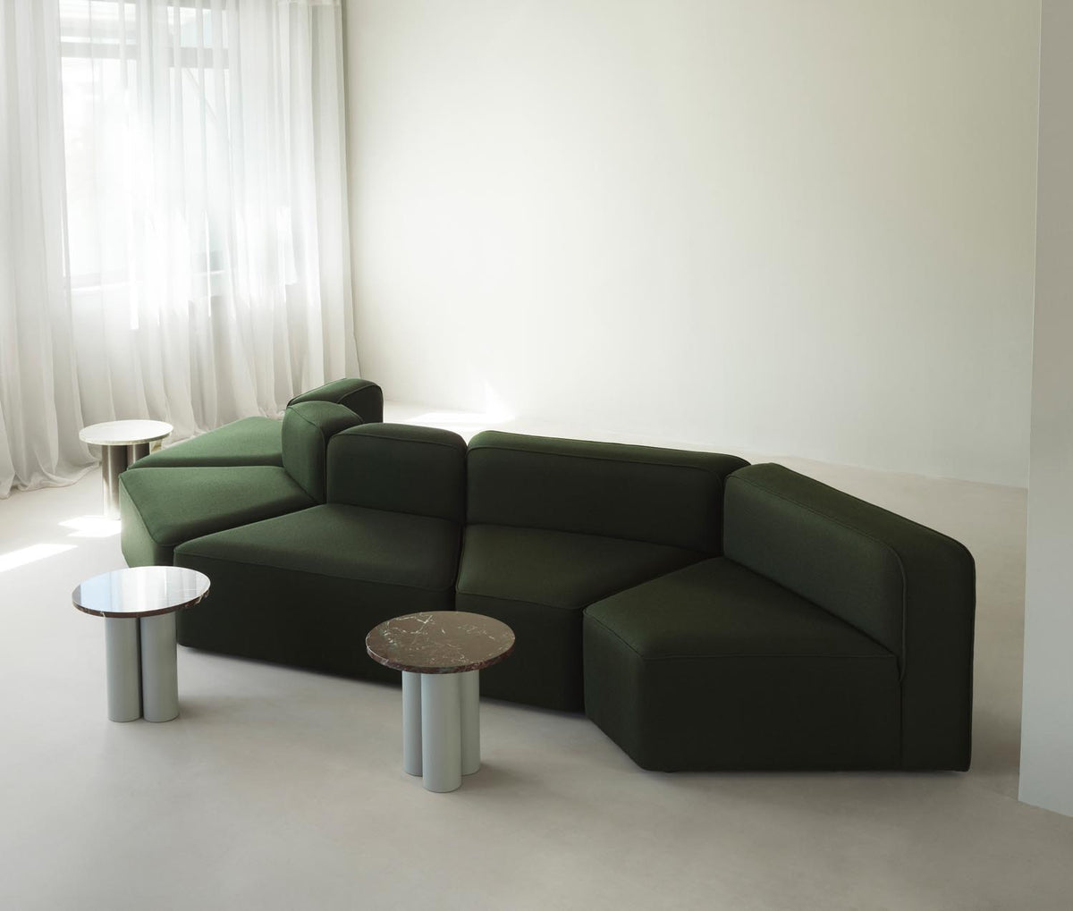 Rope modulares Sofa 5-Sitzer Curved in Remix präsentiert im Onlineshop von KAQTU Design AG. 5er Sofa ist von Normann Copenhagen