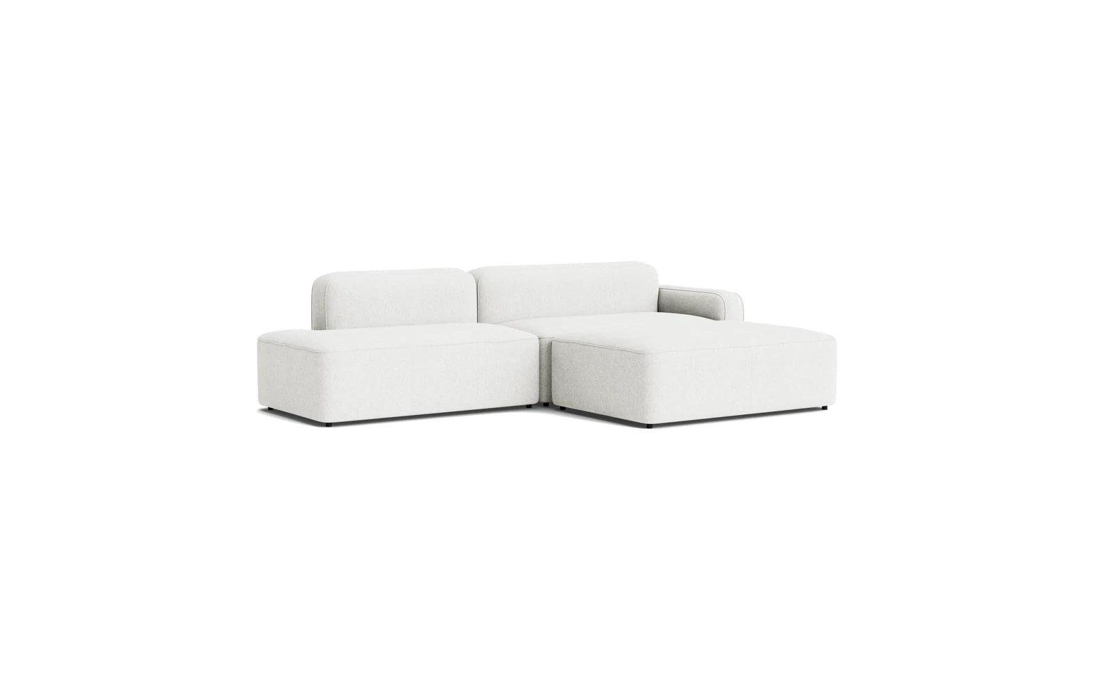 Rope modulares Sofa mitt Chaise Longue Hallingdal in Hallingdal 110 präsentiert im Onlineshop von KAQTU Design AG. L-Sofa rechts ist von Normann Copenhagen