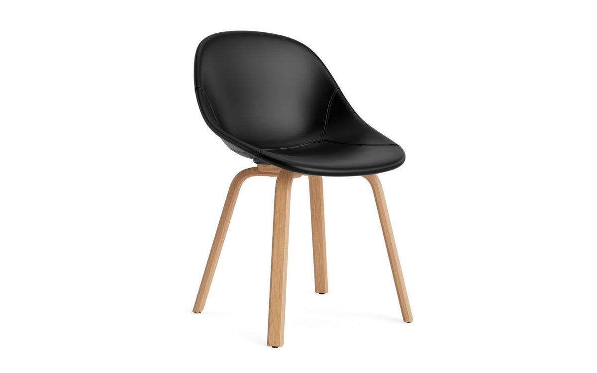 Mat Stuhl vollpolster Buchenholz in Ultra 41599 präsentiert im Onlineshop von KAQTU Design AG. Stuhl ist von Normann Copenhagen