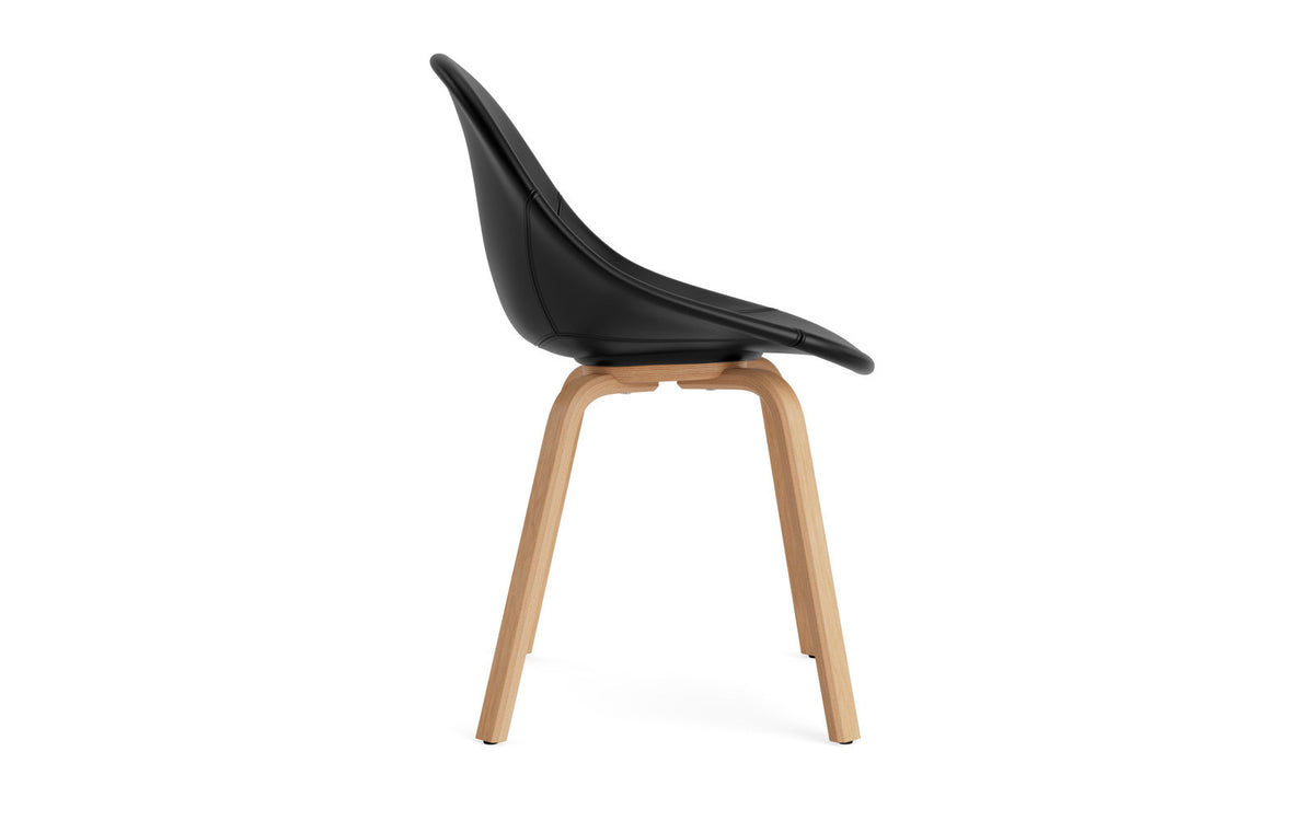 Mat Stuhl vollpolster Buchenholz in Ultra 41599 präsentiert im Onlineshop von KAQTU Design AG. Stuhl ist von Normann Copenhagen