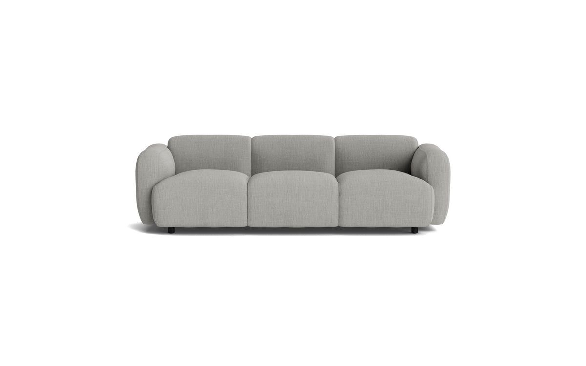 Swell modulares Sofa 3-Sitzer Synergy in Remix 133 präsentiert im Onlineshop von KAQTU Design AG. 3er Sofa ist von Normann Copenhagen