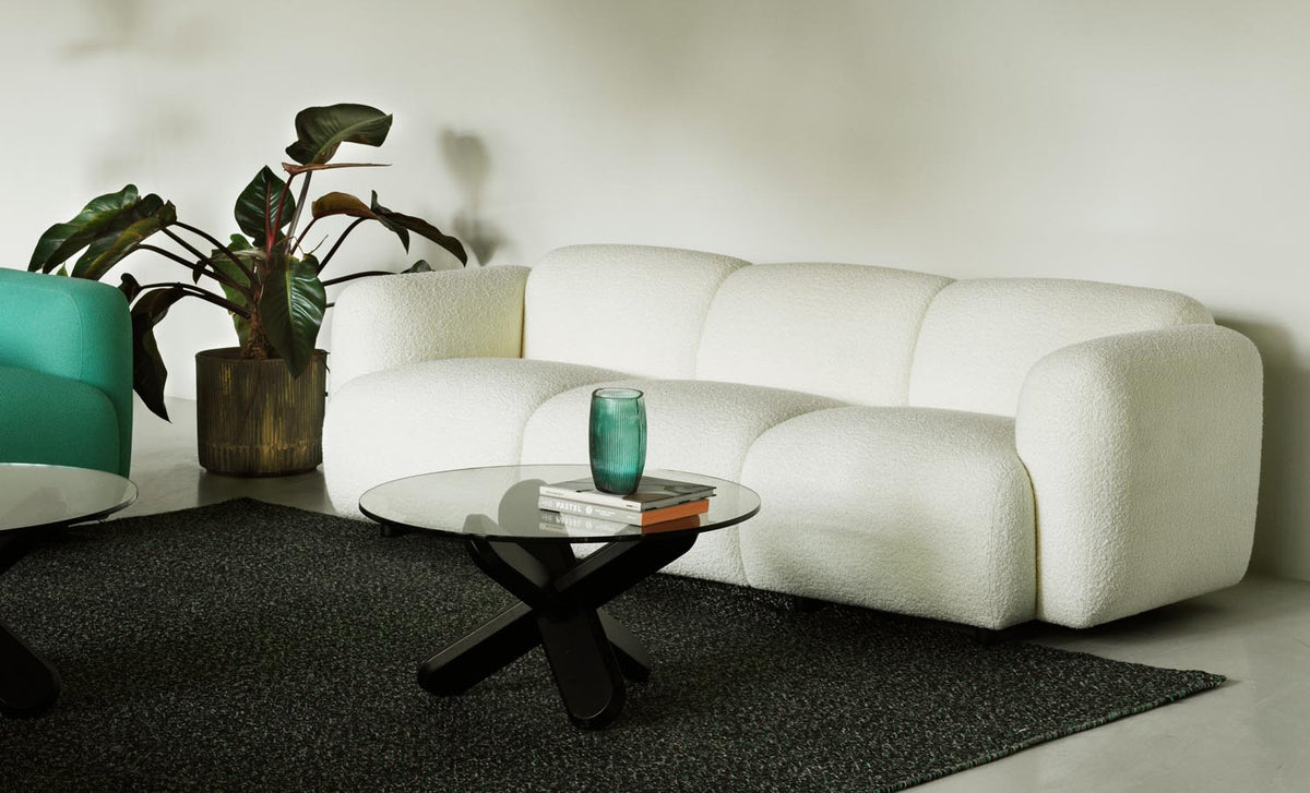 Swell modulares Sofa 3-Sitzer Synergy in Remix 133 präsentiert im Onlineshop von KAQTU Design AG. 3er Sofa ist von Normann Copenhagen