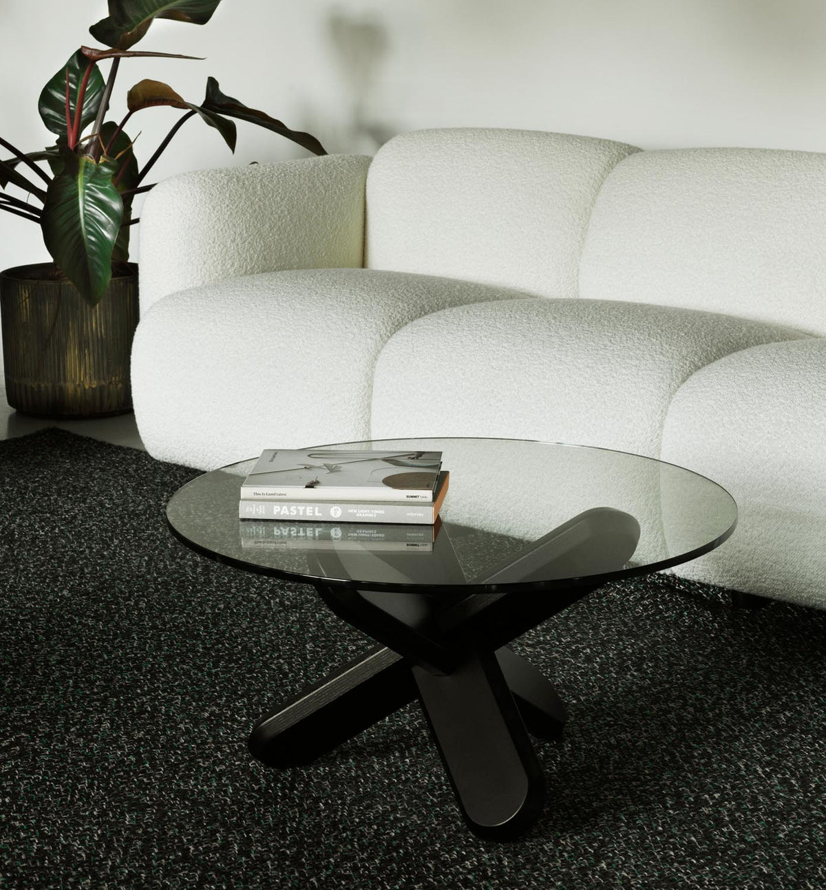 Swell modulares Sofa 3-Sitzer Synergy in Remix 133 präsentiert im Onlineshop von KAQTU Design AG. 3er Sofa ist von Normann Copenhagen