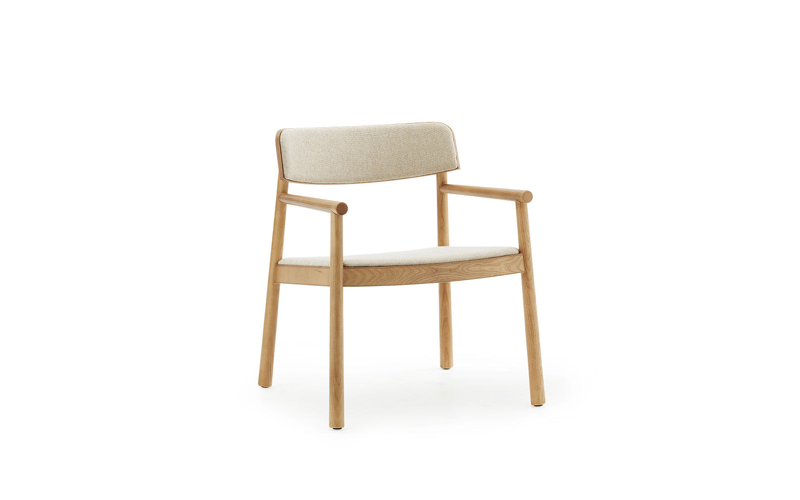 Timb Loungesessel Upholstery in Tan / Hallingdal 220 präsentiert im Onlineshop von KAQTU Design AG. Sessel ist von Normann Copenhagen